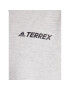 adidas Mikina Terrex Logo Graphic Hoodie H50936 Šedá Regular Fit - Pepit.cz