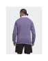 adidas Mikina Trefoil Essentials Crewneck Sweatshirt IA4824 Fialová Regular Fit - Pepit.cz