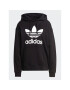 adidas Mikina Trefoil Hoodie IB7432 Černá Regular Fit - Pepit.cz