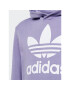 adidas Mikina Trefoil Hoodie IB9983 Fialová Regular Fit - Pepit.cz