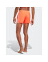 adidas Plavecké šortky 3-Stripes CLX Swim Shorts HT4371 Červená Regular Fit - Pepit.cz