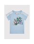 adidas Sada t-shirt a legíny Her Studio London Animal Flower H22600 Modrá Regular Fit - Pepit.cz