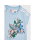 adidas Sada t-shirt a legíny Her Studio London Animal Flower H22600 Modrá Regular Fit - Pepit.cz