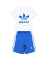 adidas Sada T-shirt a šortky Trefoil GD2626 Bílá Regular Fit - Pepit.cz