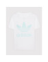 adidas Sada T-shirt a šortky Trefoil HS8868 Bílá Regular Fit - Pepit.cz