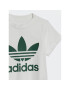 adidas Sada tričko a sportovní šortky Trefoil Shorts Tee Set IB8643 Zelená Regular Fit - Pepit.cz