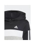 adidas Souprava mikina a legíny Tiberio 3-Stripes Colorblock Fleece IJ6327 Černá Slim Fit - Pepit.cz