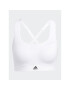 adidas Sportovní podprsenka TLRD Impact Training High-Support Bra HC5399 Bílá - Pepit.cz