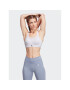 adidas Sportovní podprsenka TLRD Impact Training High-Support Bra HZ4226 Fialová - Pepit.cz