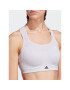 adidas Sportovní podprsenka TLRD Impact Training High-Support Bra HZ4226 Fialová - Pepit.cz