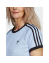 adidas T-Shirt 3-Stripes Slim T-Shirt IC5462 Modrá - Pepit.cz