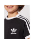 adidas T-Shirt 3Stripes Tee DV2902 Černá Regular Fit - Pepit.cz