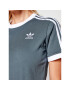 adidas T-Shirt adicolor Clasics 3-Stripes GN2914 Šedá Regular Fit - Pepit.cz