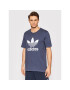 adidas T-Shirt adicolor Classics Trefoil HE9512 Tmavomodrá Regular Fit - Pepit.cz