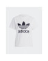 adidas T-Shirt Adicolor Classics Trefoil T-Shirt IB7420 Bílá Regular Fit - Pepit.cz