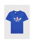 adidas T-Shirt adicolor H14160 Modrá Regular Fit - Pepit.cz