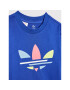 adidas T-Shirt adicolor H14160 Modrá Regular Fit - Pepit.cz