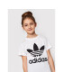 adidas T-Shirt adicolor Trefoil H25246 Bílá Regular Fit - Pepit.cz