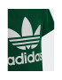 adidas T-Shirt adicolor Trefoil IC9119 Zelená Regular Fit - Pepit.cz