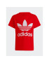 adidas T-Shirt Adicolor Trefoil T-Shirt IC9117 Červená Regular Fit - Pepit.cz