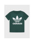 adidas T-Shirt adicolor Trefoil Tee HK2908 Zelená Regular Fit - Pepit.cz