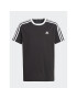 adidas T-Shirt Essentials 3-Stripes Cotton Loose Fit Boyfriend T-Shirt H44670 Černá Loose Fit - Pepit.cz