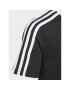 adidas T-Shirt Essentials 3-Stripes Cotton Loose Fit Boyfriend T-Shirt H44670 Černá Loose Fit - Pepit.cz