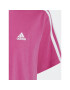 adidas T-Shirt Essentials 3-Stripes Cotton Loose Fit Boyfriend T-Shirt IC3639 Růžová Loose Fit - Pepit.cz