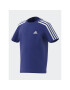 adidas T-Shirt Essentials 3-Stripes Cotton T-Shirt IJ6344 Modrá Regular Fit - Pepit.cz