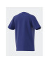 adidas T-Shirt Essentials 3-Stripes Cotton T-Shirt IJ6344 Modrá Regular Fit - Pepit.cz