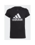 adidas T-Shirt Essentials Big Logo Cotton T-Shirt IC6120 Černá Slim Fit - Pepit.cz