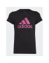 adidas T-Shirt Essentials Big Logo Cotton T-Shirt IC6122 Černá Slim Fit - Pepit.cz