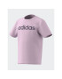 adidas T-Shirt Essentials Lineage T-Shirt IJ6380 Růžová Regular Fit - Pepit.cz