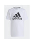 adidas T-Shirt Essentials Logo T-Shirt IC3830 Bílá Regular Fit - Pepit.cz