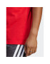 adidas T-Shirt Essentials Single Jersey 3-Stripes T-Shirt IC9339 Červená Regular Fit - Pepit.cz