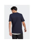 adidas T-Shirt Essentials Single Jersey Linear Embroidered Logo T-Shirt IC9275 Modrá Regular Fit - Pepit.cz