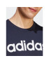 adidas T-Shirt Essentials Single Jersey Linear Embroidered Logo T-Shirt IC9275 Modrá Regular Fit - Pepit.cz