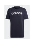 adidas T-Shirt Essentials Single Jersey Linear Embroidered Logo T-Shirt IC9275 Modrá Regular Fit - Pepit.cz