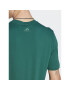 adidas T-Shirt Essentials Single Jersey Linear Embroidered Logo T-Shirt IJ8658 Zelená Regular Fit - Pepit.cz