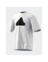 adidas T-Shirt Future Icons Logo Piqué T-Shirt IK9328 Bílá Loose Fit - Pepit.cz