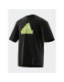 adidas T-Shirt Future Icons Logo Piqué T-Shirt IL6144 Černá Loose Fit - Pepit.cz