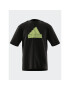 adidas T-Shirt Future Icons Logo Piqué T-Shirt IL6144 Černá Loose Fit - Pepit.cz