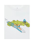 adidas T-Shirt Graphic Stoked Beach HE6908 Bílá Regular Fit - Pepit.cz