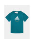 adidas T-Shirt HR8140 Tyrkysová - Pepit.cz