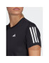 adidas T-Shirt Own the Run T-Shirt IC5188 Černá Regular Fit - Pepit.cz