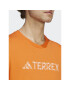 adidas T-Shirt Terrex Classic Logo T-Shirt HY1694 Oranžová Regular Fit - Pepit.cz