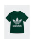 adidas T-Shirt Trefoil IC6114 Zelená Regular Fit - Pepit.cz