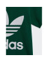 adidas T-Shirt Trefoil IC6114 Zelená Regular Fit - Pepit.cz