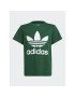 adidas T-Shirt Trefoil T-Shirt IB9933 Zelená Regular Fit - Pepit.cz