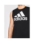 adidas Tank top Essentials Big Logo GR9599 Černá Regular Fit - Pepit.cz